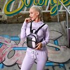 Transparent Backpack Bag Clear PVC Travel Shoulder Bag School Bag Strap Book Bag