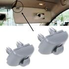 4pcs Sun Visor Clip Holder Hook Bracket For Audi A3A4LA5A6LQ5Q3 8U0857562A Gray