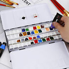 12/24/48 Empty Tin Watercolor Palette Box Student Gift Paint For Half Whole Pan