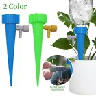 24/48x Drip Irrigation System Drippers Self Watering Spikes Plant Flower Garden