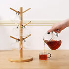 Wooden Tree Rack Mug Stand Coffee Tea Cup Holder Storage Rack Hanger HomeKitchen