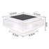 Garden Square Pool LED Light Solar Warm Light Fence Post capital Lamp Waterproof