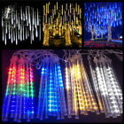 LED Solar Lights Meteor Shower Rain Christmas Tree String Lights Garden Outdoor