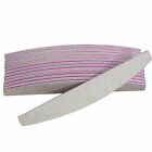 5-200X Nail Files Double Sided 100/180 Grit Professional Manicure Pedicure Acry