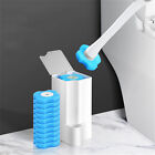 Disposable Toilet Brush Set Toilet Bowl Cleaning System Cleaners with 20 Refills