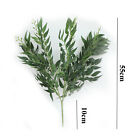 5pcs Large Artificial Flower Willow Leaves Bouquet Plant Branch Decor DIY Party