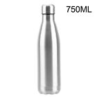 Stainless Steel Vacuum Water Bottle Sports Drink Cup Flask 500/750/1000ml