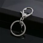 20x Swivel Keyring Lobster Clasps Keychain Key Ring Clasp Lanyard Trigger Silver
