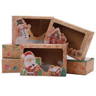 Christmas Cookie Candy Boxes Baking Gift Box Holiday Christmas Treat Box