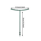 Half Round Garden Plant Vegetable Flower Support Stakes Sturdy Support Ring Cage