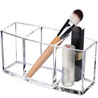 2x Clear Acrylic Makeup Brush Holder Lid Dustproof Organizer Storage Case Holder