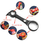 Multi 6 in 1 Kitchen Tool Manual Cap Opener Open Lid Gadget Jar Twist Can Bottle