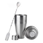 Stainless Steel Bar Wine Cocktail Mixing Twist Stirring Spoon Long Handle Drink