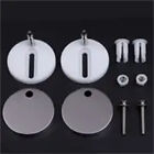 1Pairs Stainless Steel Toilet Lid Hinge Screw Buckle Easy To Install Universal
