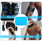 Gel Pads Fitness Exerciser Abdominal Stimulator Muscle Trainer for ABS AUS