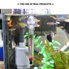 5pcs Floating Aquarium Vertical Thermometer Fish Tank Glass Temperature Meter AU