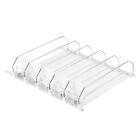 Beverage Pusher Shelf Adjustable Width Soda Can Bottle Pusher for Kitchen Fridge