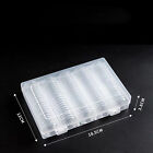400x Dollar Coin Case Holder for Collectors Bar Plastic Round Coin with Storage