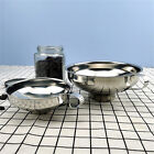 4Pcs Stainless Steel Funnel Hopper Filter Wide Mouth Canning Kitchen Detachable