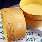 100PCS  High Temperature Kraft Paper Bread Cupcake Holder Resistant Paper Cup