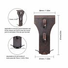 20Pcs Heavy Duty Brick Hooks Hanger Clips Fastener Hook Hanger Wall Clip Set AU