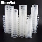 Hydroponics Plant Grow Net Cup Mesh Pot Basket Mesh Aeroponic 70x48.5mm