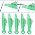 Green Automatic Quick Sewing Machine Needle Threader Stitch Insertion AU