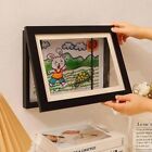 1PC Kids Art Frames Children Art Project Wooden Artwork Display Hold 50 Picture