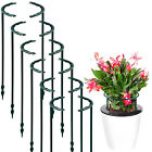 Half Round Garden Plant Vegetable Flower Support Stakes Sturdy Support Ring Cage