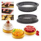 30X Cake Mold Perforated Cutter Round-Shape Mousse Circle Ring Tart Decor Baking