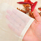 10-100Pcs Reusable 100% Cotton Mesh Filter Bags Spices Herbs Tea Soup Drawstring