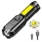 Waterproof USB Rechargeable 990000LM CREE LED Tactical Flashlight Torch Zoomable