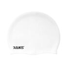 Swimming Cap Waterproof Silicone Swim Pool Hat For Adult Men Long Hair Women AU