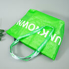 5pcs Hand Woven Green Handbags Waterproof Eco-Friendly Shopping Tote Bags AU