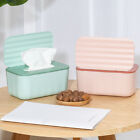 Tissue Box Wet Wipes Dispenser Paper Storage Case With Lid Dustproof Home Office