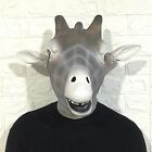 Latex Animal Giraffe Head Mask Costume Halloween Head Mask Costume Fancy Dress A
