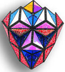 Magnet Pyramid Glow Transforms Glowing Design Fidget Sensory Toy Spinner