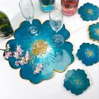 Silicone Flower Coaster Pad Coaster Resin Casting Mold Epoxy Mould Silicone