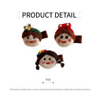 Simple Cartoon Girl Hairpin Cute Styling Hair Accessories for Kids Fashion Gift