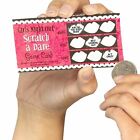 Hens Night Party Supplies 12 Scratch A Dare Game Cards Bachelorette Girls Night