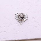 Heart Brooch Cardigan Button Sweater Coat Pin Fashion Corsage Jewelry Accessory