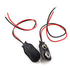 Bulk 50 PACK Pcs 9V Volt Battery Snap Clip Connector Black 