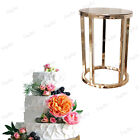 Glossy Gold Cake Stands Round Cupcake Stand Wedding Brithday Party Dessert Stand