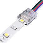 10MM LED STRIP LIGHT SOLDERLESS RGB SNAP CONNECTOR 4 PIN WIRE WATERPROOF