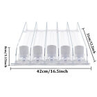 Beverage Pusher Shelf Adjustable Width Soda Can Bottle Pusher for Kitchen Fridge