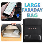 Large Faraday Bag RFID Signal Blocking Shielding Pouch Cell Wallet Phone Blocker