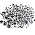 Bulk Joggle Moveable Black Eye Wiggly Google Googly Eyes Craft Stick AU