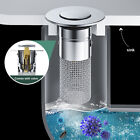 Universal Bathroom Sink Plug Pop-Up Stopper Wash Basin Core Bounce Drain Filter