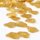 144X Gold Wedding Silk Rose Petals Bridal Flowergirl Basket Fake Flower Decorati