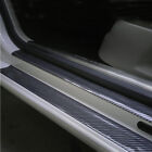 2.5M Carbon Fiber Car Door Sill Scuff Step Plate Panel Bumper Protector Strip AU